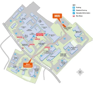 Alliance Medical Magherafelt Directions Map - Mid Ulster Hospital Site Plan